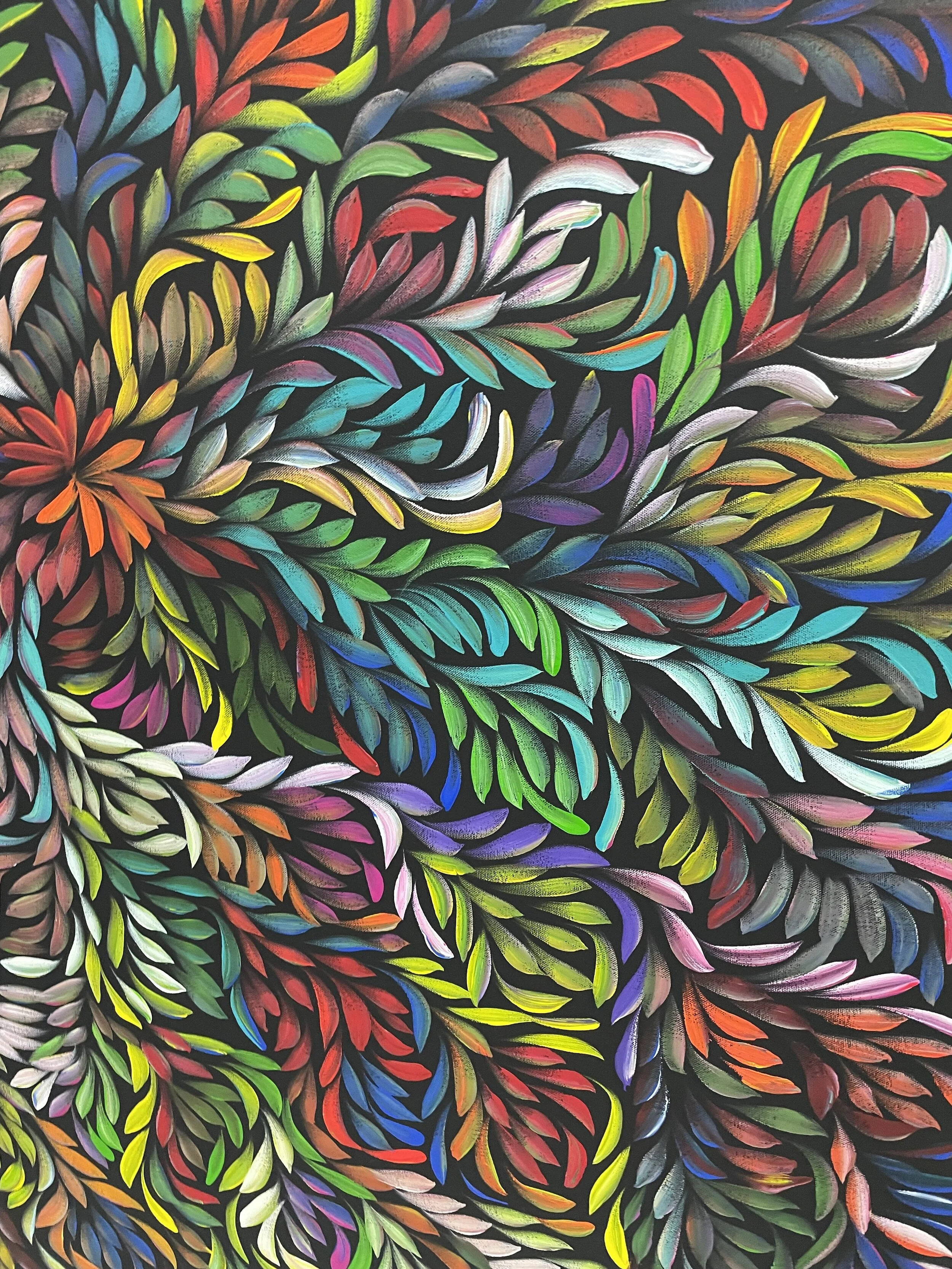 Aboriginal artwork by Louise Numina