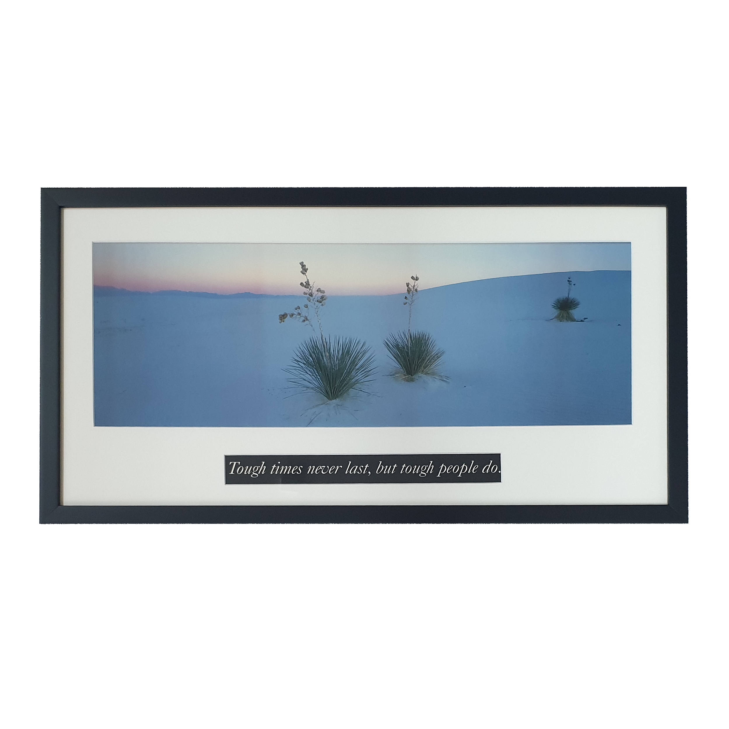 Framed Motivational Quote